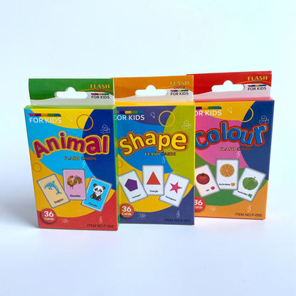 Early Learning Flash Cards for Toddler & Babies