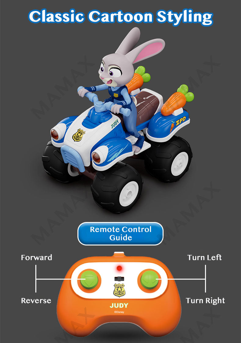 🔥NEW🔥【SG Ready Stock】Zootopia Rechargeable RC Stunt Buggy 2.4GHz