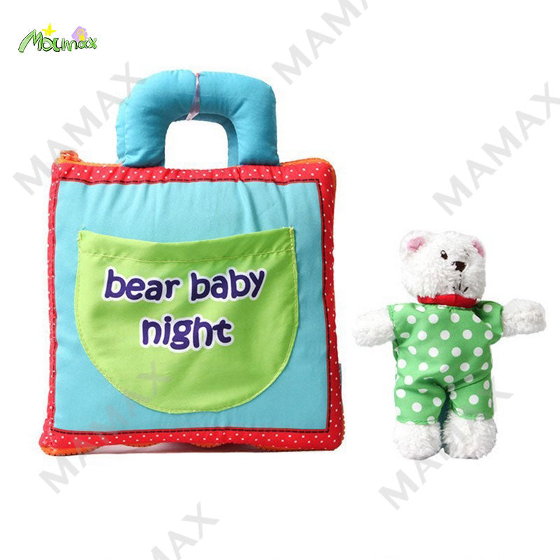 Bear Baby Night Fabric Book