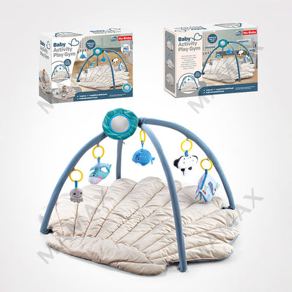Large Size Multipurpose Baby Activity Play Gym Mat With Detachable Toys