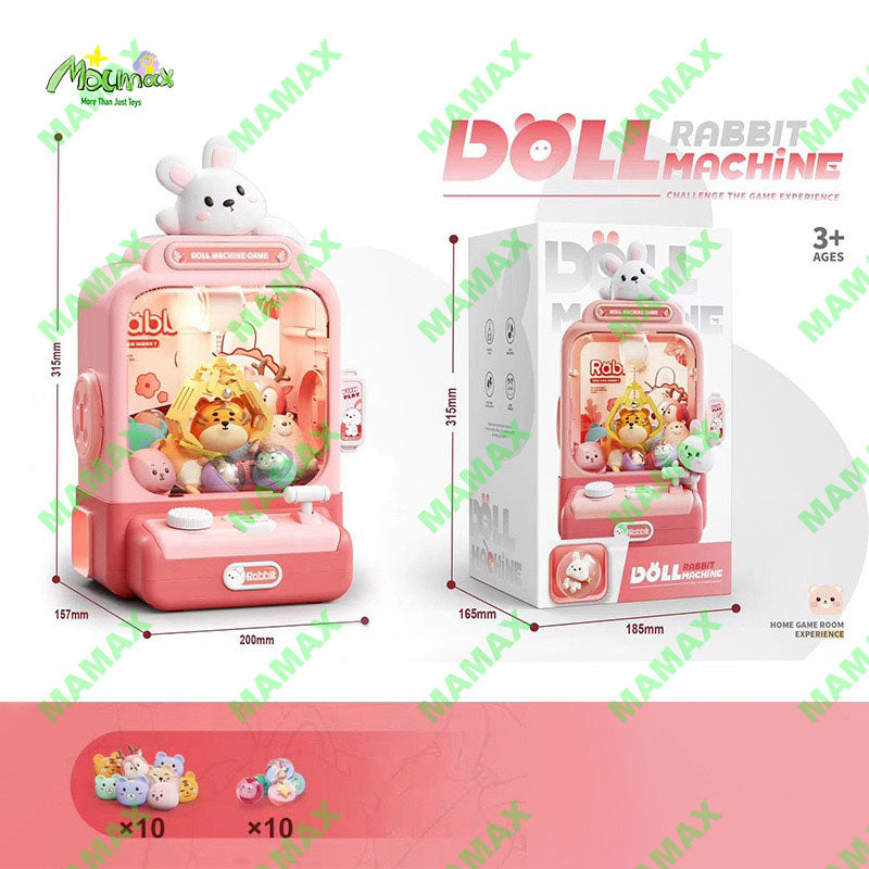 Kids Animal Claw Machine Toy★Battery Operated Mini Arcade Grabber with Sound Effects