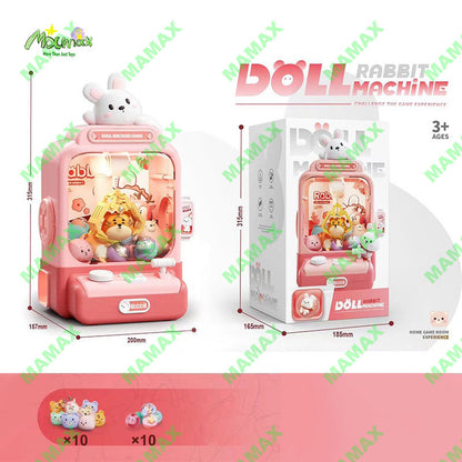 Kids Animal Claw Machine Toy★Battery Operated Mini Arcade Grabber with Sound Effects