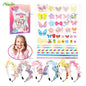 DIY Kids Head Band Making Kit Includes 6 Head Bands 36 Accessories★For Age 5+