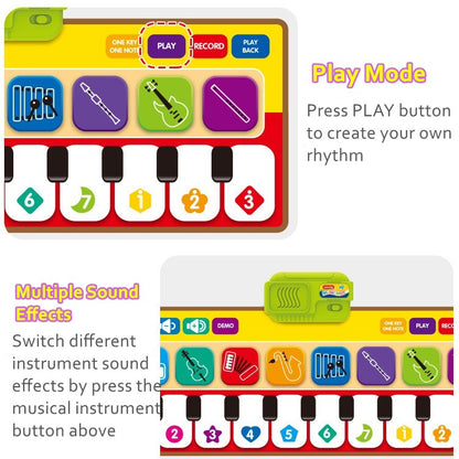 Baby/Kid Piano Musical Mat/Carpet