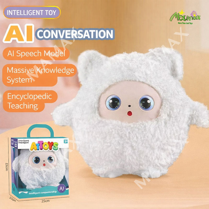 AI Talking Interactive Plush Toy Robot for Kids★Smart Voice Chat Learning Toy✅Emotional Companion✅