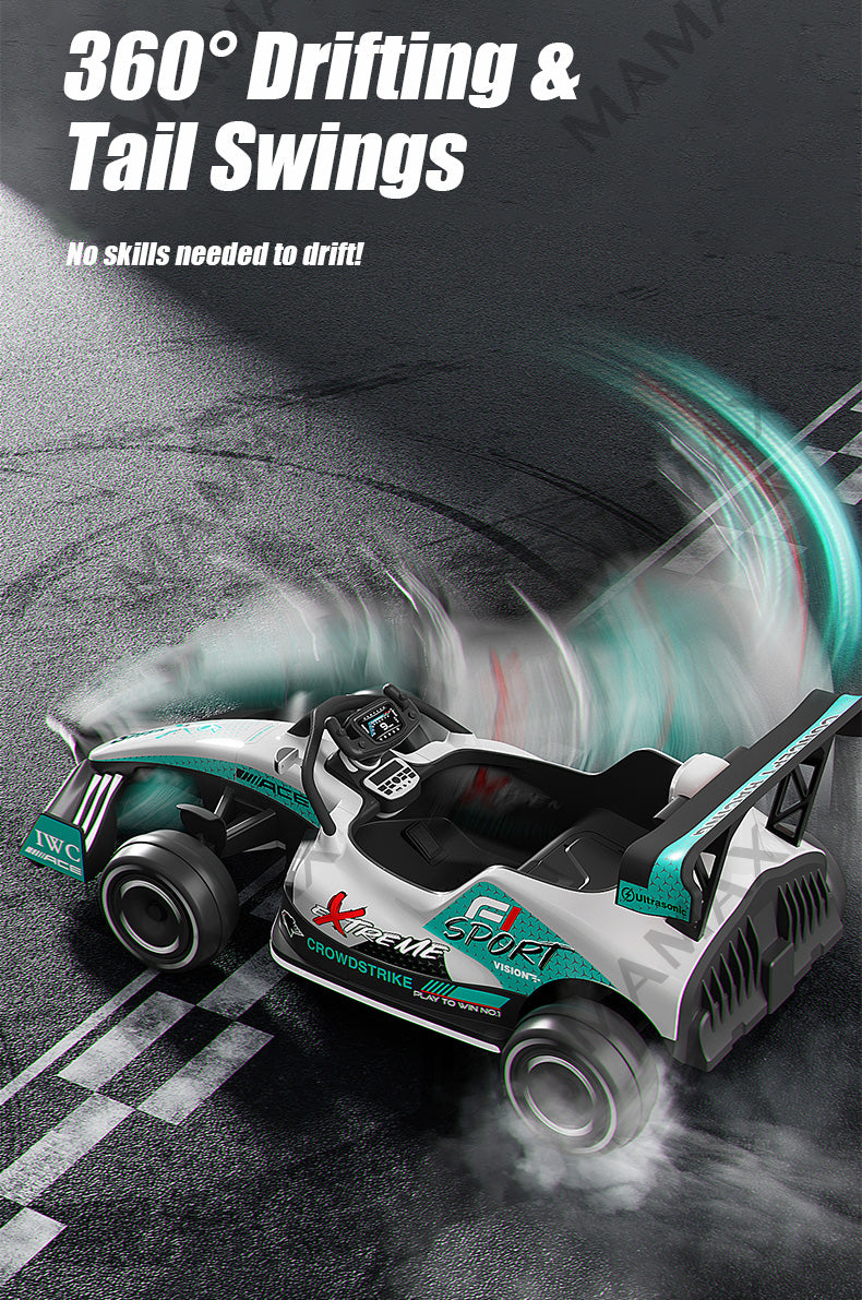 24V Kids Electric 360° Drifting F1 Racing Car With Remote Control➕Lights➕Music🏎️