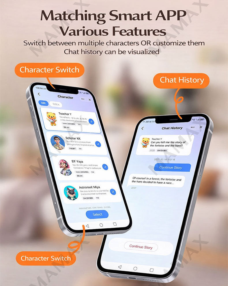 AI Talking Interactive Plush Toy Robot for Kids★Smart Voice Chat Learning Toy✅Emotional Companion✅