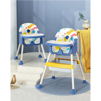 Multi-functional Adjustable Baby High Chair with Storage Box