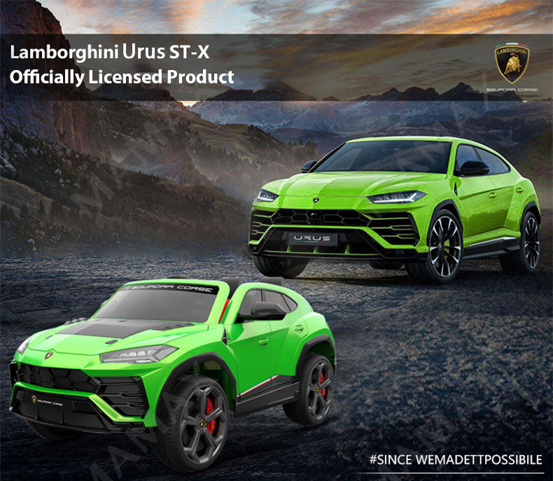 Large Size Kids Lamborghini Urus Licensed Electric Ride On 4WD Car With Remote Control