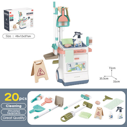 Kids Pretend Play Toy Playset★Medical/Doctor√Cleaning Theme with Vacuum Cleaners√Supermarket/Shopping Theme√