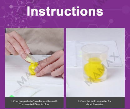 DIY Bouncy Ball Science Kit for Kids★STEM Toy Experiment Set