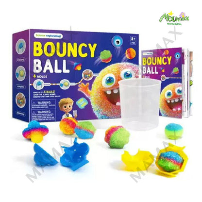 DIY Bouncy Ball Science Kit for Kids★STEM Toy Experiment Set