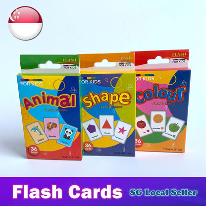 Early Learning Flash Cards for Toddler & Babies