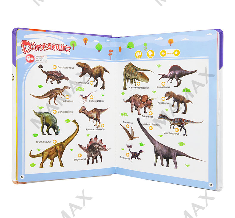 Toddler Audio English Words Sound Book★Touch & Learn