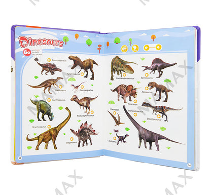 Toddler Audio English Words Sound Book★Touch & Learn
