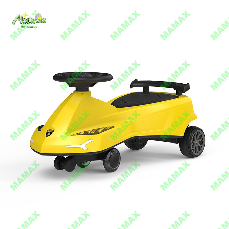 Lamborghini Official Licensed Kids Swing Car★360° Wiggle Ride-On✅