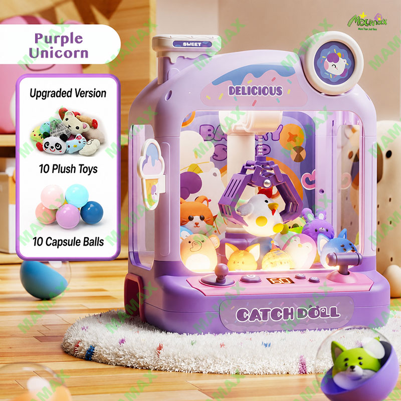 Large Kids Claw Machine Toy with Lights & Sound★