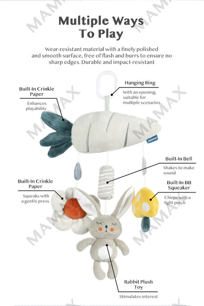 Baby Multi-Use Hanging Soothing Toy★Washable