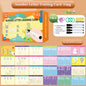Kids Pen Control Training Card Reusable&Erasable 52 Pages/26 Double Sided Cards