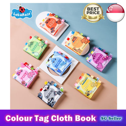 Colour Tag Cloth Plush Book