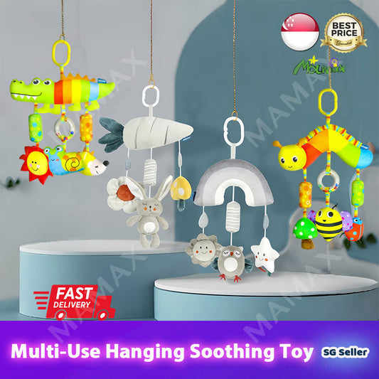 Baby Multi-Use Hanging Soothing Toy★Washable