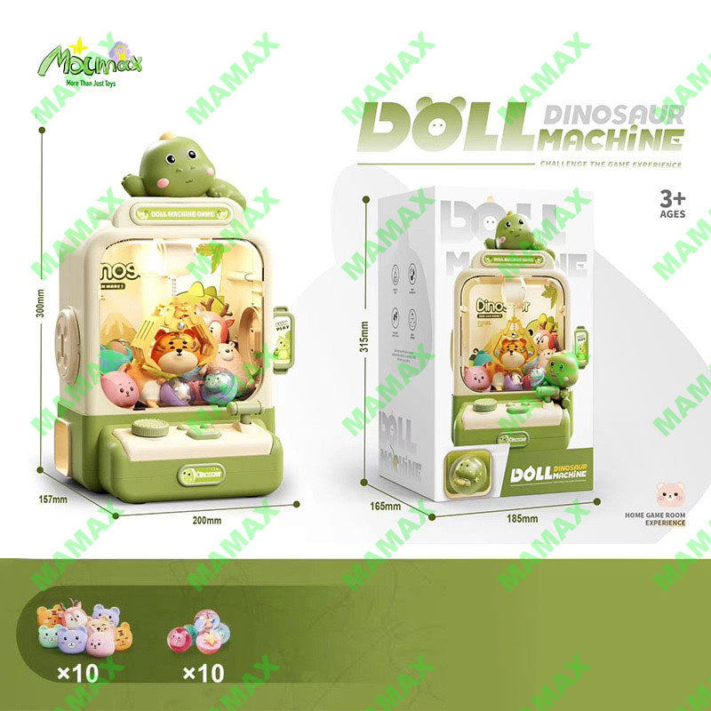 Kids Animal Claw Machine Toy★Battery Operated Mini Arcade Grabber with Sound Effects