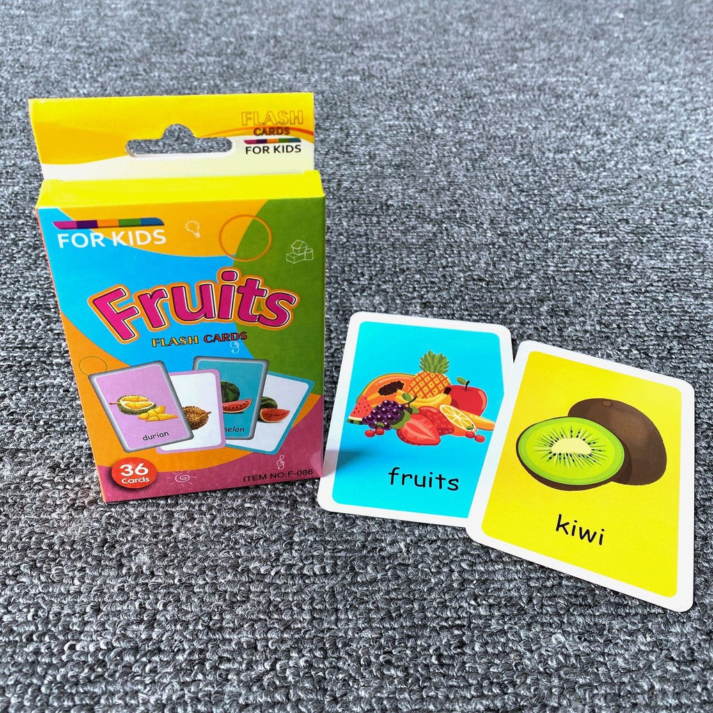 Early Learning Flash Cards for Toddler & Babies