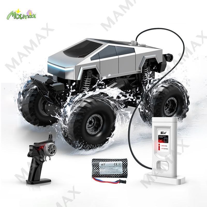 Tesla CyberTruck Remote Control Amphibious Off-Road Vehicle With Type C Direct Charging&Charging Pile★360° Rotation