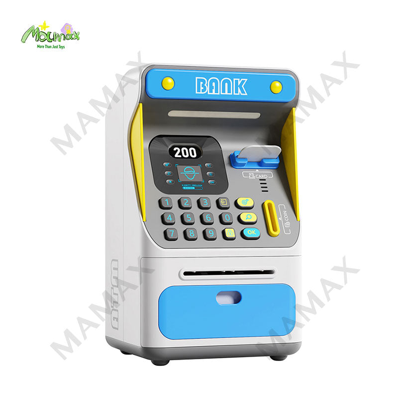 Electronic Kids Smart ATM Machine Toy★Password Piggy Bank with Voice&Face Recognition