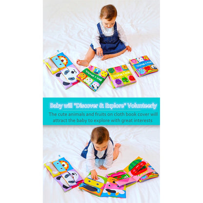 Mix&Match Activity Baby Cloth Plush Book