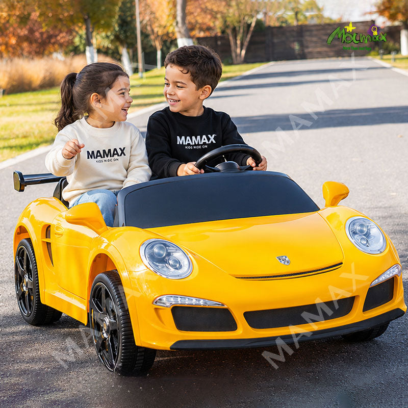 MAMAX🔥NEW🔥2-Seater Official Licensed Porsche RUF CTR3 Kids Electric Ride On Toy Car★