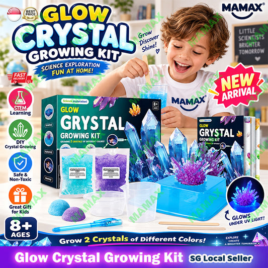 Glow Crystal Growing Kit Set