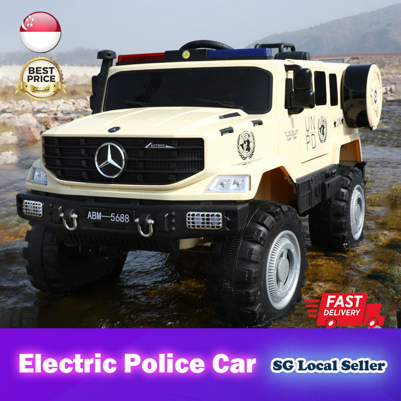 Kids Electric Police/Fire Engine Off-Road Vehicle