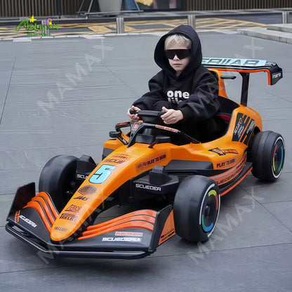 24V Kids Electric 360° Drifting F1 Racing Car With Remote Control➕Lights➕Music🏎️