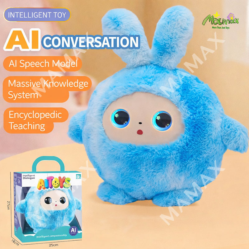 AI Talking Interactive Plush Toy Robot for Kids★Smart Voice Chat Learning Toy✅Emotional Companion✅