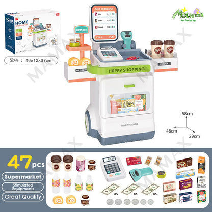Kids Pretend Play Toy Playset★Medical/Doctor√Cleaning Theme with Vacuum Cleaners√Supermarket/Shopping Theme√