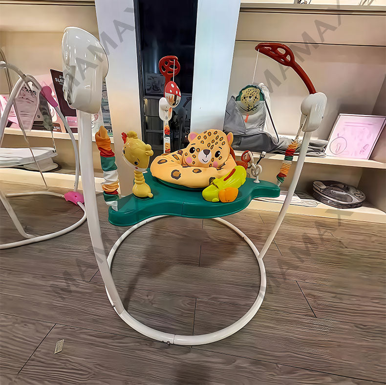 Premium Baby Gym Adjustable Activity Jumper With Multi-Functional Musical Toy