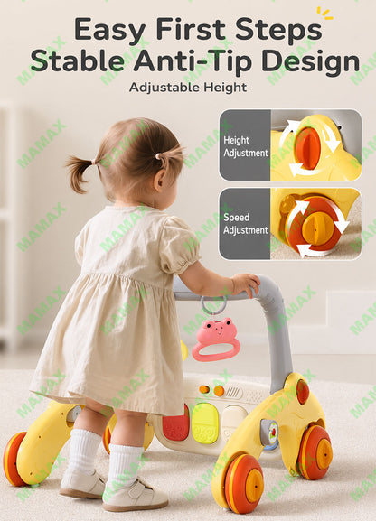 MAMAX【SG Ready Stock】7-in-1 Multi-Functional Musical Piano Activity Gym With Walker★