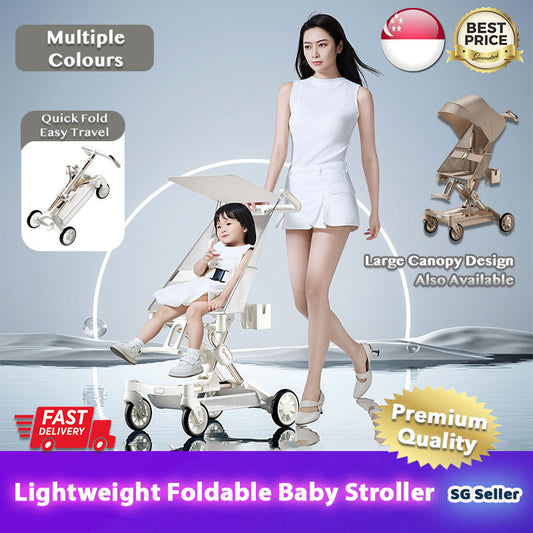 Ultra Lightweight Foldable Cabin Size Baby Stroller