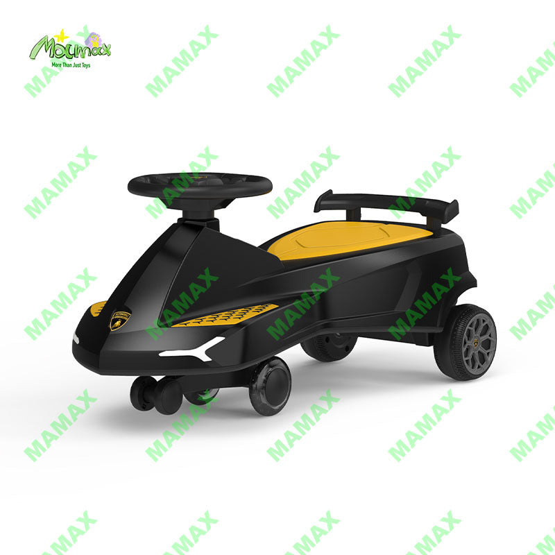 Lamborghini Official Licensed Kids Swing Car★360° Wiggle Ride-On✅