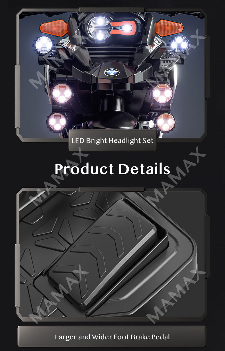 BMW R1250GS Kids Electric Ride-On Motorcycle Toy★Large&Small Size