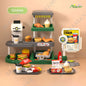 71Pcs/66Pcs Mini Fast Food Chain/Pizza Shop/Burger Shop