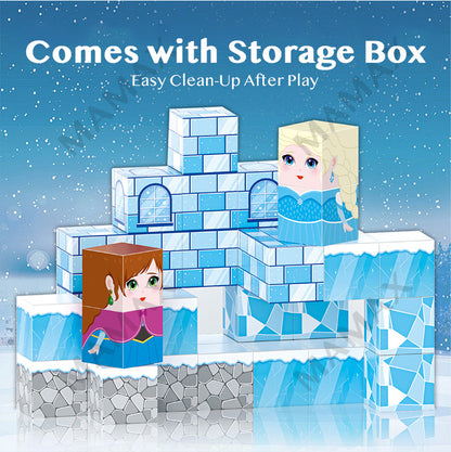 Mini Magnetic Blocks Travel Set Portable Tin Box★Educational Building Toy for Kids✅5 Themed✅