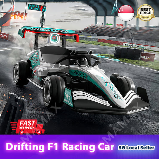24V Kids Electric 360° Drifting F1 Racing Car With Remote Control➕Lights➕Music🏎️