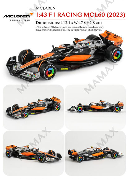 2in1 1:43 Premium Collector's Edition F1 Car Model Series 2023 Toy Gift Set★NEW Packaging★