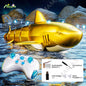 Kids Mechanical Remote Control Robot Swimming Shark/Sting Ray/Croocodile Aquatics Animal Toy with Cool Lights★RC Waterproof