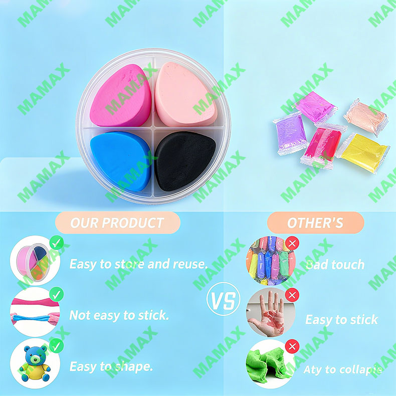 Themed Air Dry Clay DIY Combo Kit for Kids 3+★Marine&Animal World 12 Themes✅