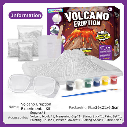 Volcano Eruption Experimental Kit