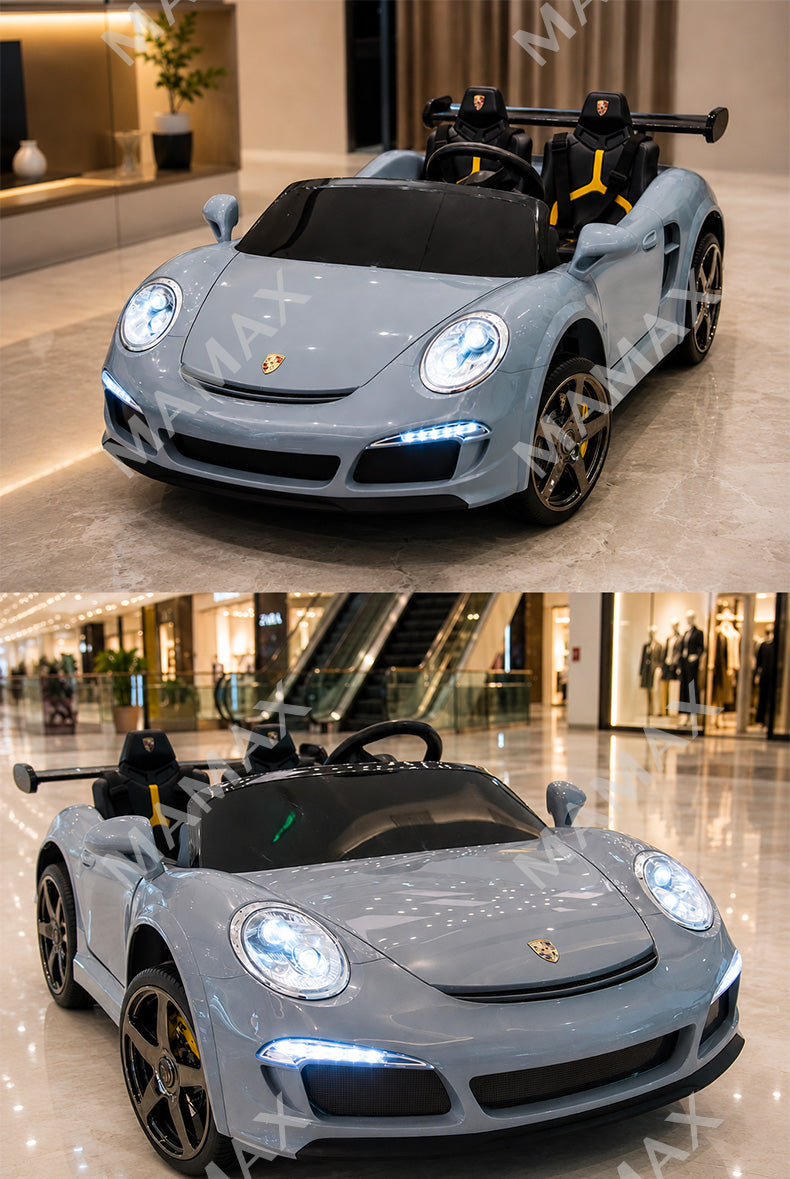MAMAX🔥NEW🔥2-Seater Official Licensed Porsche RUF CTR3 Kids Electric Ride On Toy Car★