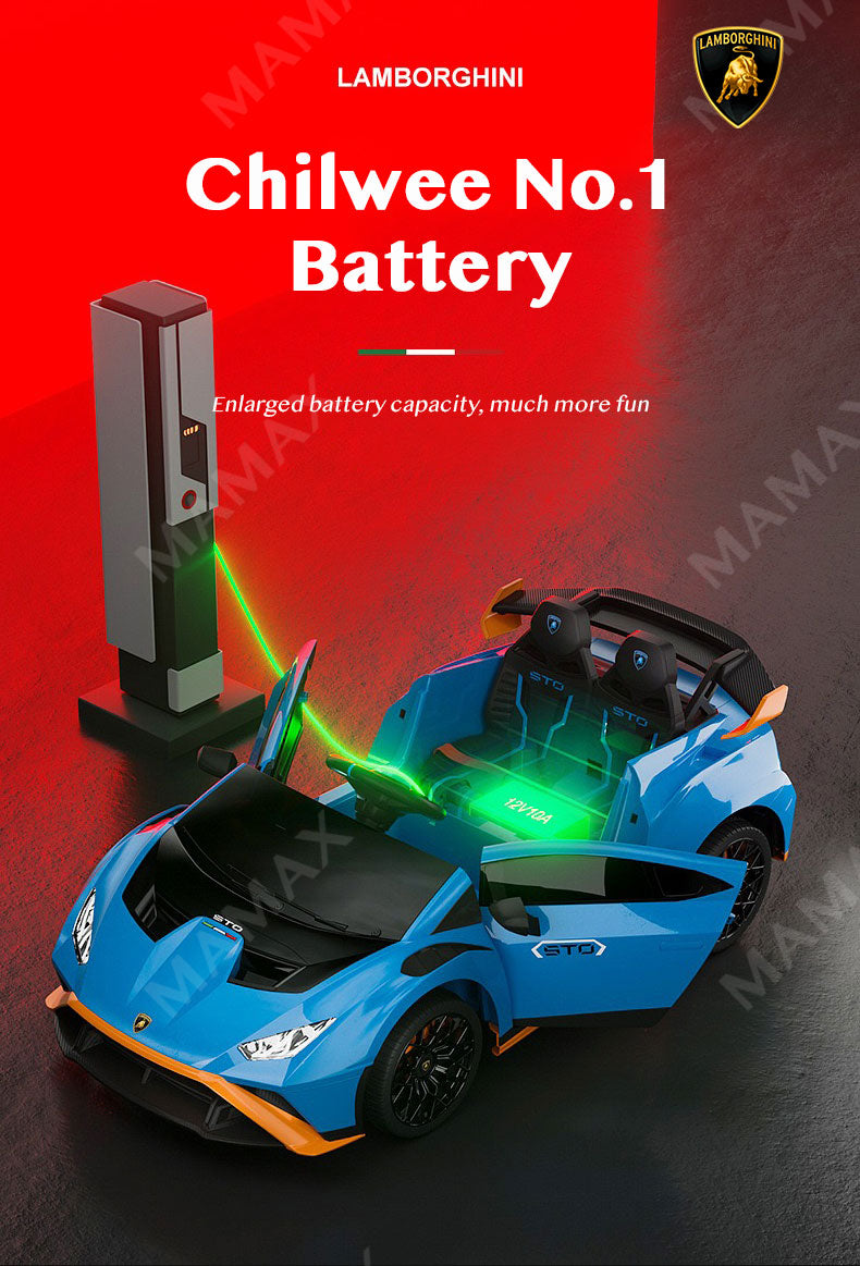 Offical Licensed Lamborghini Kids Electric Car Ride On Toy With Remote Control